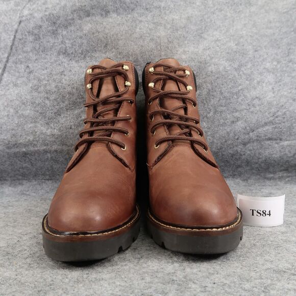 Cougar Shoes Womens 9 Boots Combat Lace Up Gladstone Leather Waterproof Outdoor - Picture 2 of 16